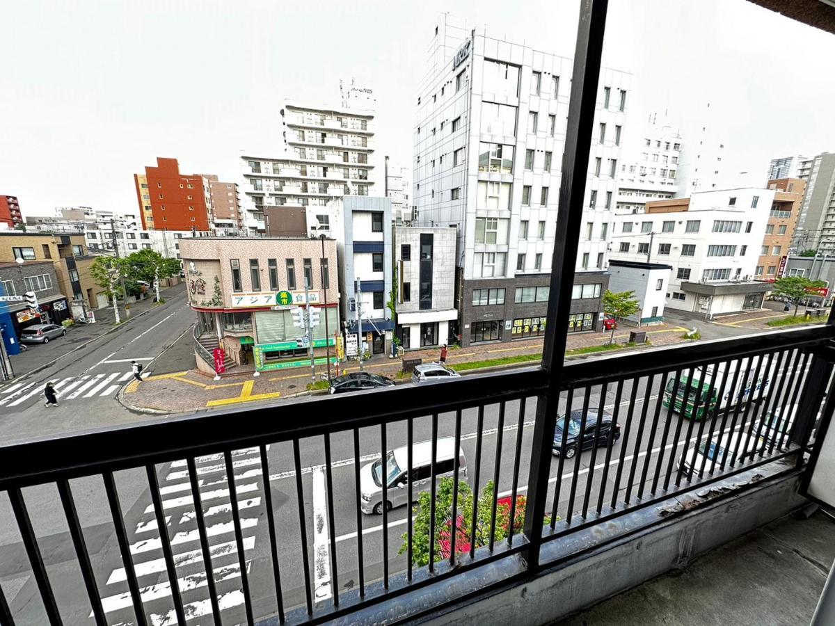 Hokusei Bldg 42 ほくせいビル 42号室 Sapporo Exterior foto